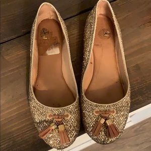 Women’s Sperry Glitter Flats Size 9